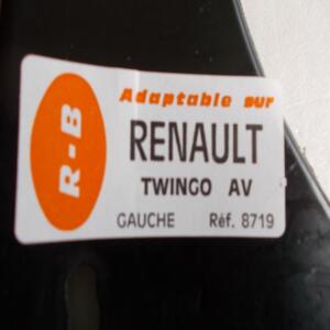 Bavettes AVANT R-B avec catadioptres Garde Boue Protection renault  TWINGO