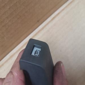 bouton interrupteur de désembuage  dégivrage lunette arriere Renault super 5