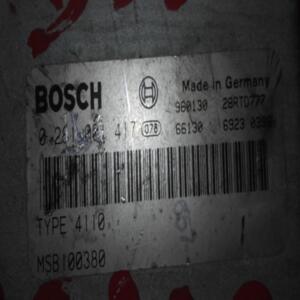 CALCULATEUR MOTEUR ROVER 800 2.5 SDI BOSCH 0281001417 TYPE 4110 M MSBi00380