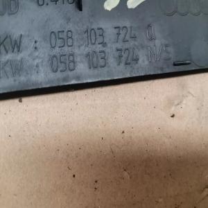 CAPOT CACHE MOTEUR HAUT AUDI A4 B5 A6 C5 1.8 turbo REF 058103724Q