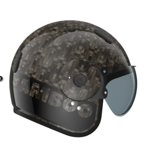 casque jet roof bamboo