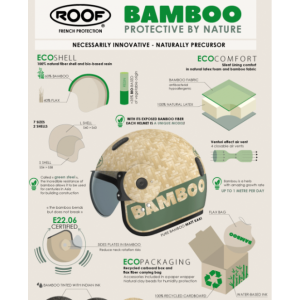 casque jet roof bamboo