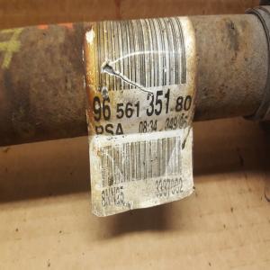 Cardan transmission avant gauche Peugeot 207 citroen C3 1.6 Hdi 9656135180