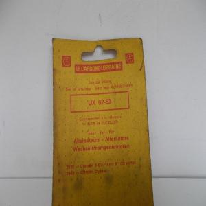 CHARBONS alternateur UX 62-63 CITROEN 2 CV 3 CV AMI 6 DYANE MEHARI DUCELLIER