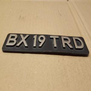 CITROEN BX 19 TRD MONOGRAMME LOGO EMBLÈME INSIGNE