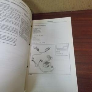 Citroën XANTIA DOCUMENTATION DIAGNOSTIQUE SUSPENSION ABS CLIM ELECT BRE 0282 F