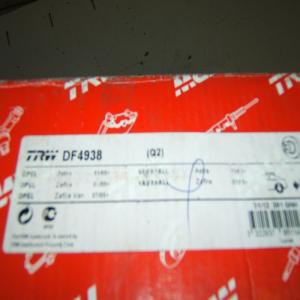 DISQUES DE FREINS ARRIERE Ø 278  OPEL ASTRA H ZAFIRA B 569122 93184247 410339