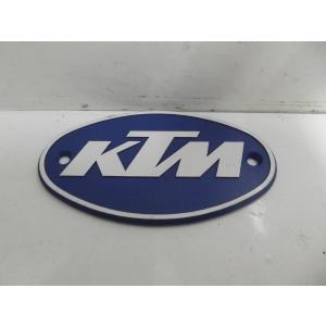sigle plastique KTM d'époque 