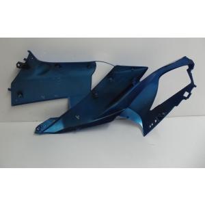 carénage  tête de fourche gauche bleu KAWASAKI ER6 F 2009-2011