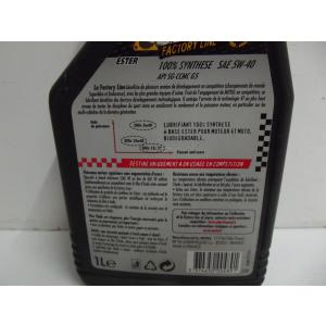 huile MOTUL 300V 5W40 4 temps 1 litre