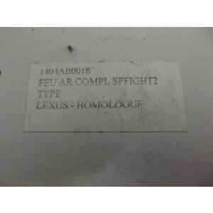 feu arrière adaptable VICTORIA BULL LEXUS PEUGEOT SPEEDFIGTH 50  2002-2009 