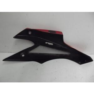 demi sabot droit ERMAX blanc orange KAWASAKI Z1000 2010-2013