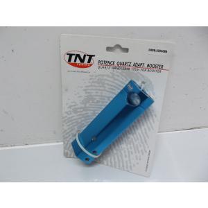 potence de guidon TNT 303308A bleu anodisé neuve scoot MBK BOOSTER 50 2004-2018