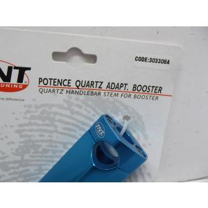 potence de guidon TNT 303308A bleu anodisé neuve scoot MBK BOOSTER 50 2004-2018
