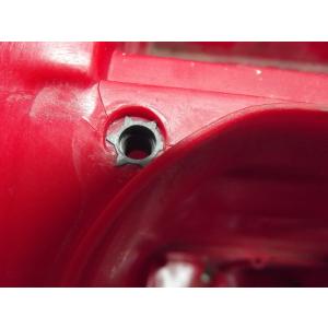 Coque arrière garde boue rouge quad BAROSSA BLAST 170 250 2004...