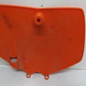 Plaque cross orange KTM 65 SX 2002-2008 