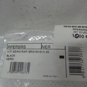 Kit de 10 vis de fixation de semelle de botte cross SIDI SRS/SMS N.63 neuves