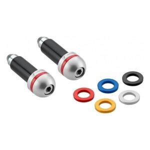 embout Poids guidon Rizoma Switch MA530A Gris pour guidon 22mm interieur 13 a 18
