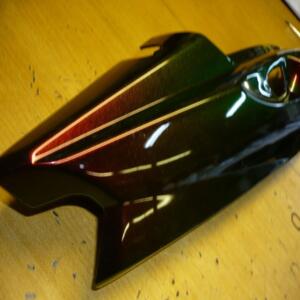 flanc droit carenage  yamaha  tdm 900 5ps 2002 2008