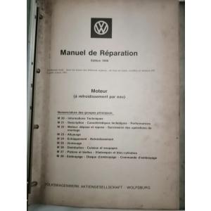 Manuel réparation VW moteur à eau édition 1969