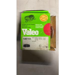 Plaquettes de frein Valeo 540163 Opel