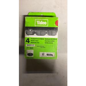 Plaquettes de frein Valeo 540312 Renault