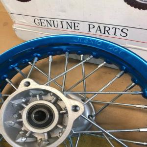 jante avant anodisé bleu fym 1,6x10 pouces dirt 44650-fye2-1bl 
