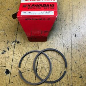 jeu segment Kawasaki 2nd Over 1.0 .040 Piston Ring Set G3SS G3TR 13024-024