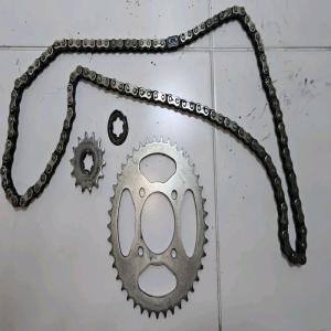 KIT CHAINE OCCASION AFAM SUZUKI TU X TUX 125 SUPER CLASSIC 1999 - 2002