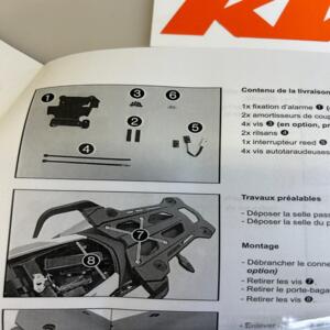 KIT DE MONTAGE ALARME incomplet KTM 60712935044 60312935044