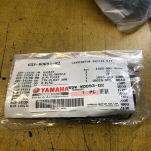 kit reparation carburateur origine yamaha 65w-w0093-02 f 40 30 25 20 t ft25