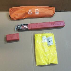 KIT SECURITE PRESIGNALISATION TRIANGLE GILET AUX NORMES EN471 DANS HOUSSE