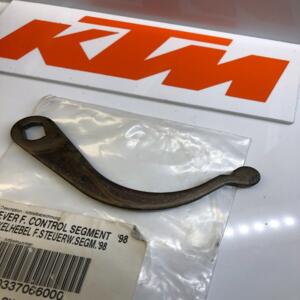 levier commande avant valve échappement ktm 50337066000 125 exc sx sxs 200 150