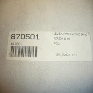 Levier d'embrayage bihr 870501 yamaha fzr 400 600 szr 660 tzr 50 125 3HE-83912-0