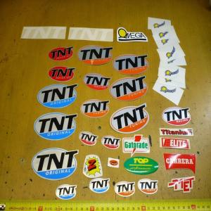 lot 37 autocollants tnt tunning racing top performance met elite omega etc