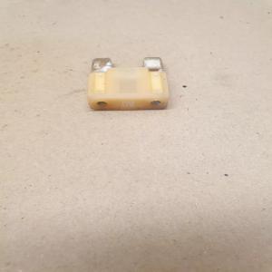 LOT DE 2  Maxi fusible 80A 32V jaune voiture automobile 2.9X3.5 CM