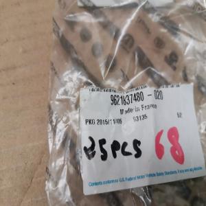 lot de rivet agrafe plastique FIAT ALFA ROMEO ref 9621837480