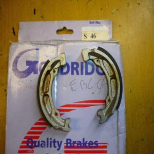 machoires frein goodridge s046 kawasaki KDX 50 A 1 2 3 suzuki cl cs jr lt 50