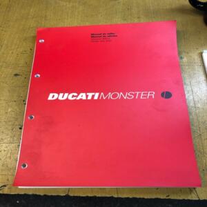 manual oficina de taller Ducati 91470121O monster m 900 i.e 2001 esp/port