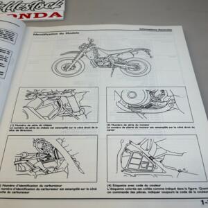 manuel atelier Français honda 69kak00f crm 125