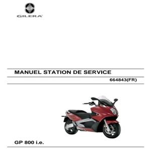 MANUEL REVUE ATELIER RÉPARATION PDF GILERA GP 800 GP800