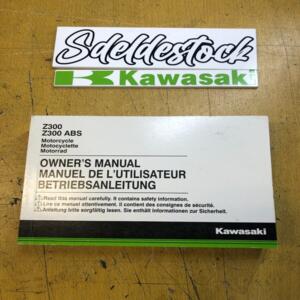 owner's manual manuel proprietaire betriebsanleitung kawasaki z 300 2015 aff bff