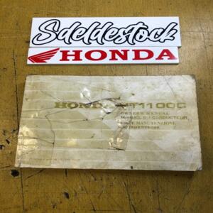 owner's manual manuel propriétaire instruktieboek honda vt 1100 c 1988 36MM8600