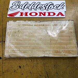 owner's manual manuel propriétaire instruktieboek honda vt 1100 c 1988 36MM8600