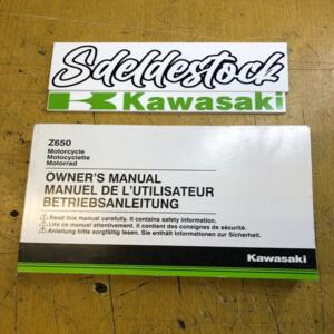 owner's manual manuel propriétaire kawasaki z er 650 hjf 2018 99976-0078