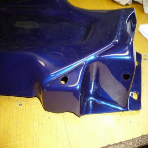 passage de roue ermax bleu metalisé Suzuki sfv 650 gladius