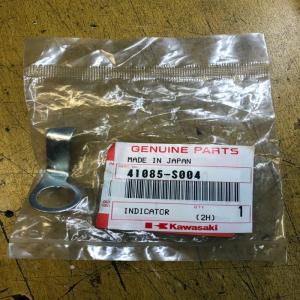 plaque indicateur frein ar suzuki 64492-40B00 lt 80 kawasaki 41085-s004 ksf 80