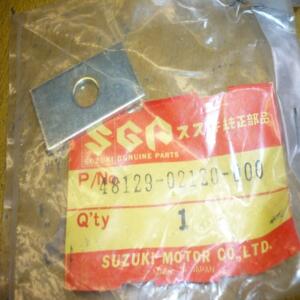 plaque marche pied suzuki cs 80 c l 1983 48129-02120