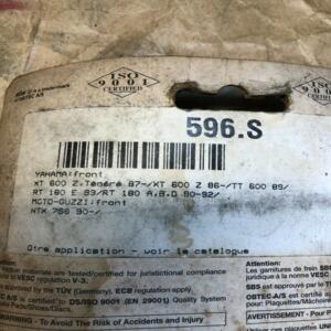 plaquette frein av sbs 596hf moto guzzi ntx 750 yamaha xtz 600 tt 600 rt 180