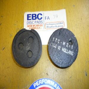 plaquette frein EBC FA39 kawasaki 125 A1 A4 77 81 Z 200 A1 A5  suzuki gt zr 50